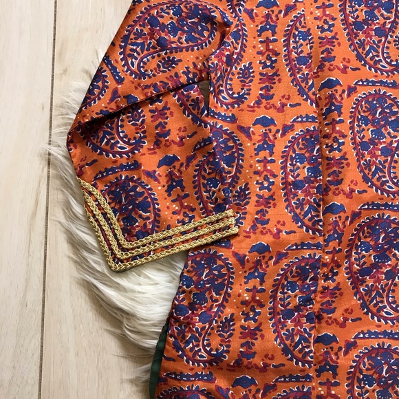 Soft Surroundings Moroccan Print Tunic Top - Picture 6 of 8